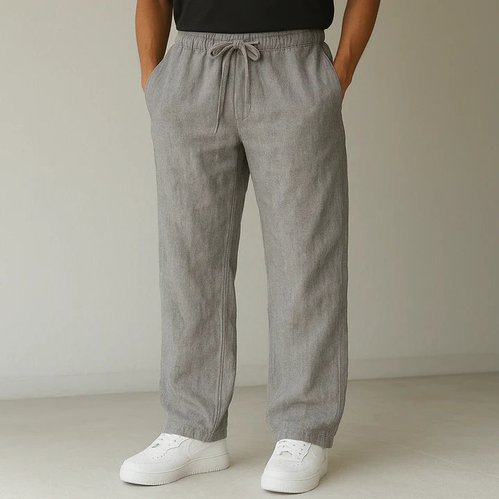 Pantalon ample en lin pour homme