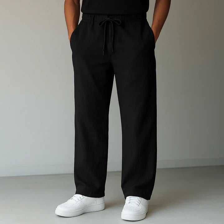 Pantalon ample en lin pour homme