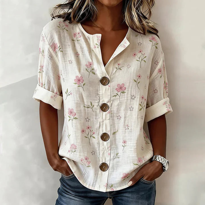 T-Shirt im Vintage-Look mit Farbverlauf