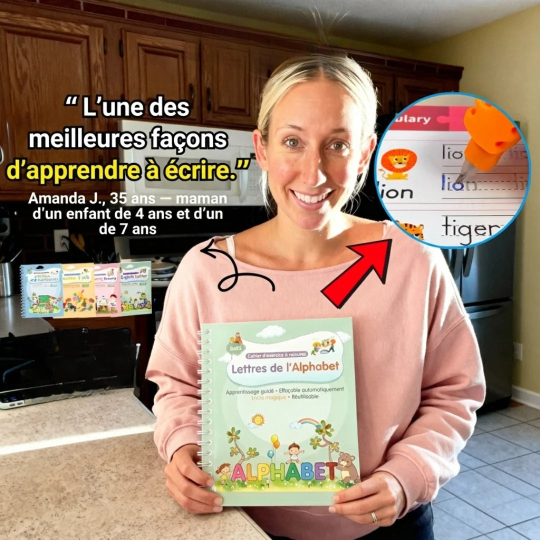 Cahier d’Écriture Enfant