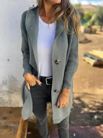 Frieda – Cardigan en maille élégant