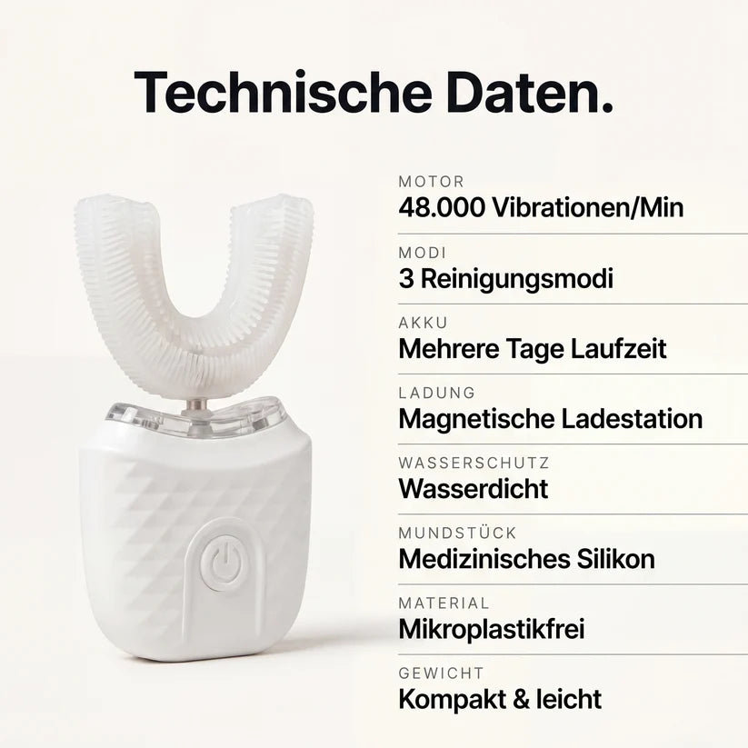 Elektrische U-förmige Zahnbürste