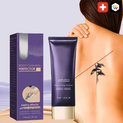 Fond de teint correcteur pour tatouages, cicatrices et taches