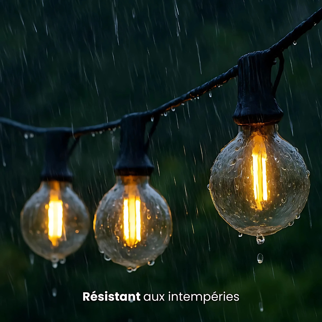 Guirlande Solaire LED Extérieure