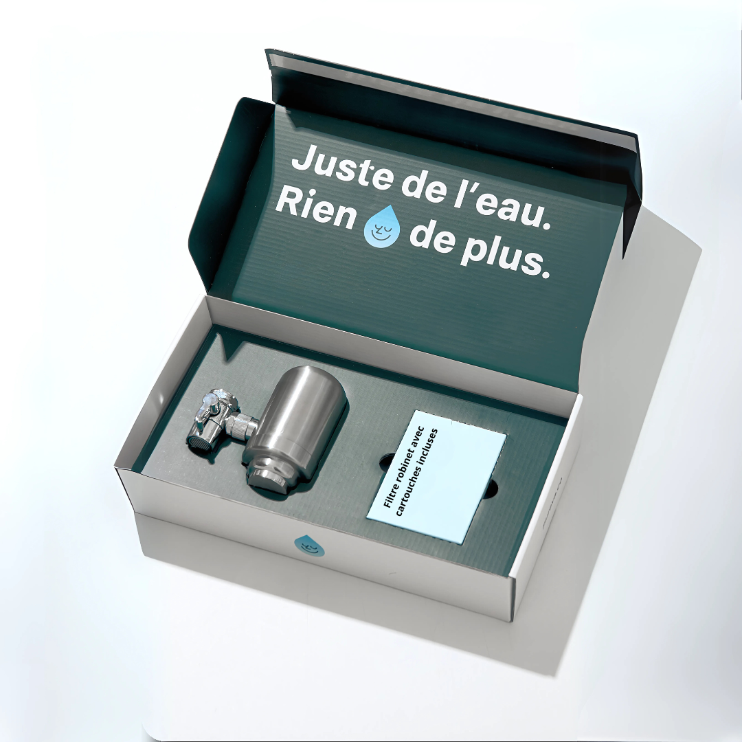 Filtre robinet avec cartouches incluses