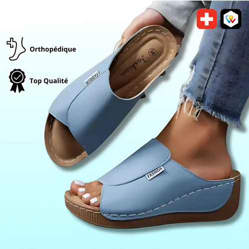 Sandales confort pour femme