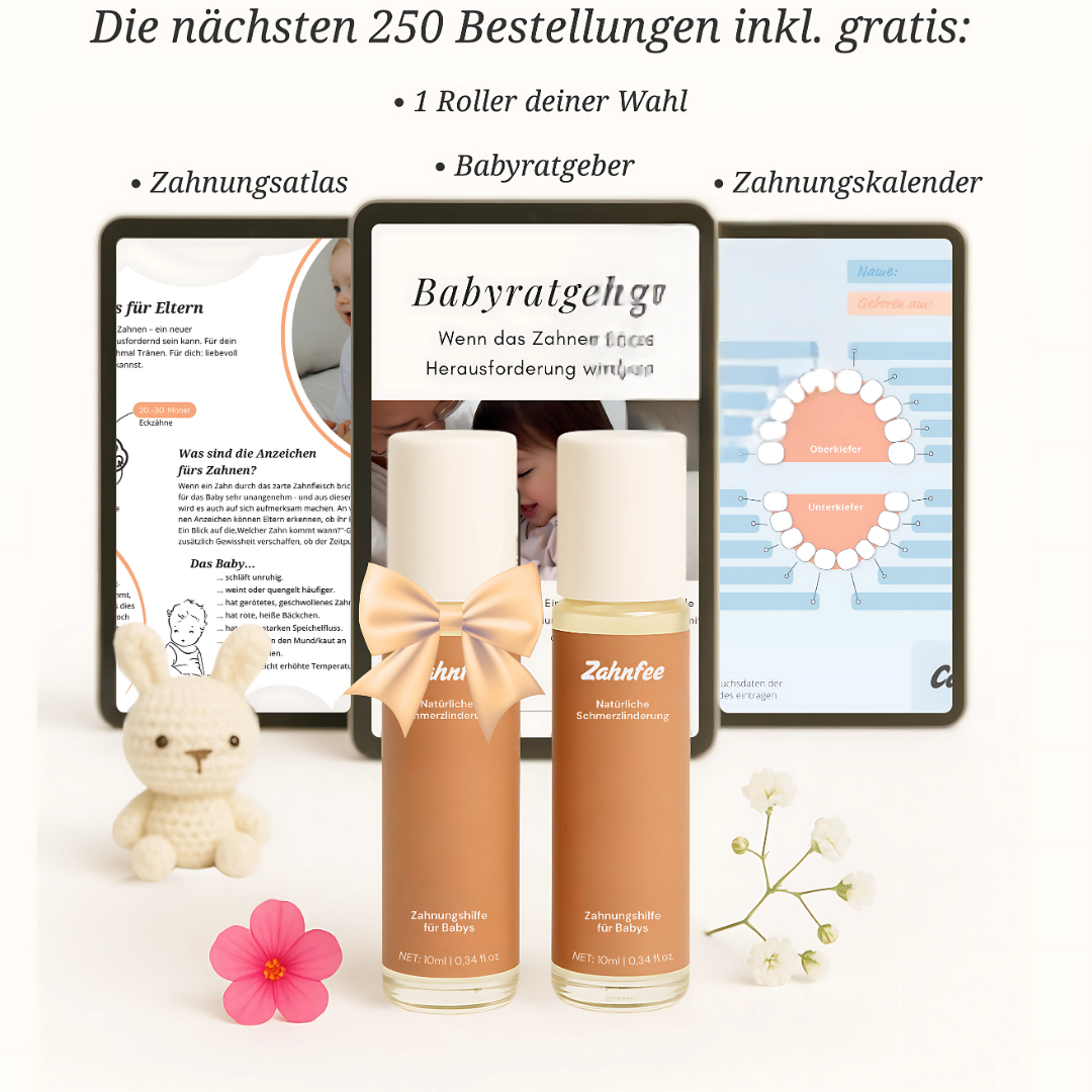 Natürliche Zahnungshilfe für Babys