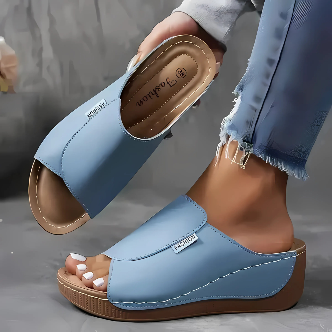 Sandales confort pour femme