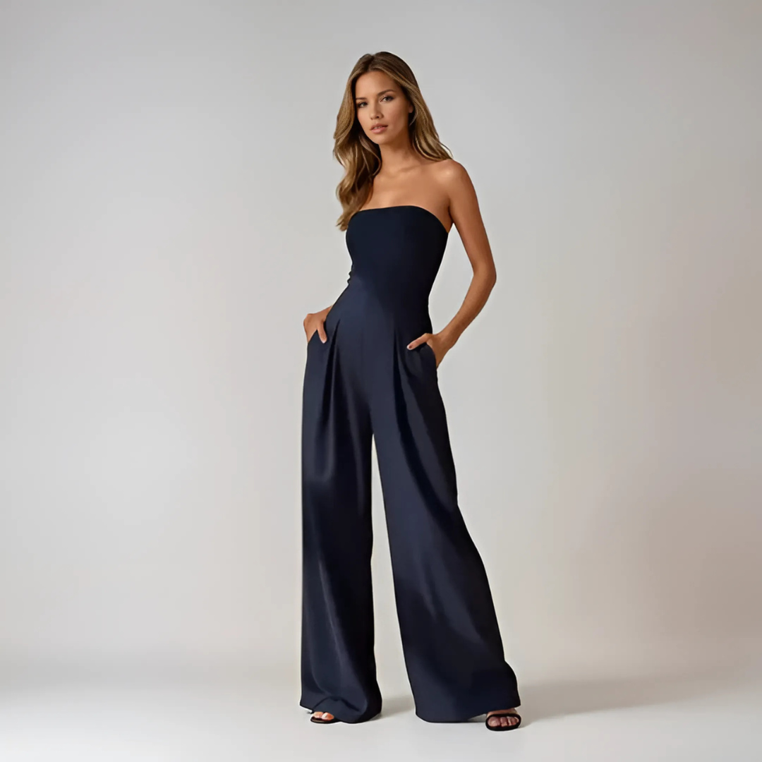Trägerloser Jumpsuit für Damen