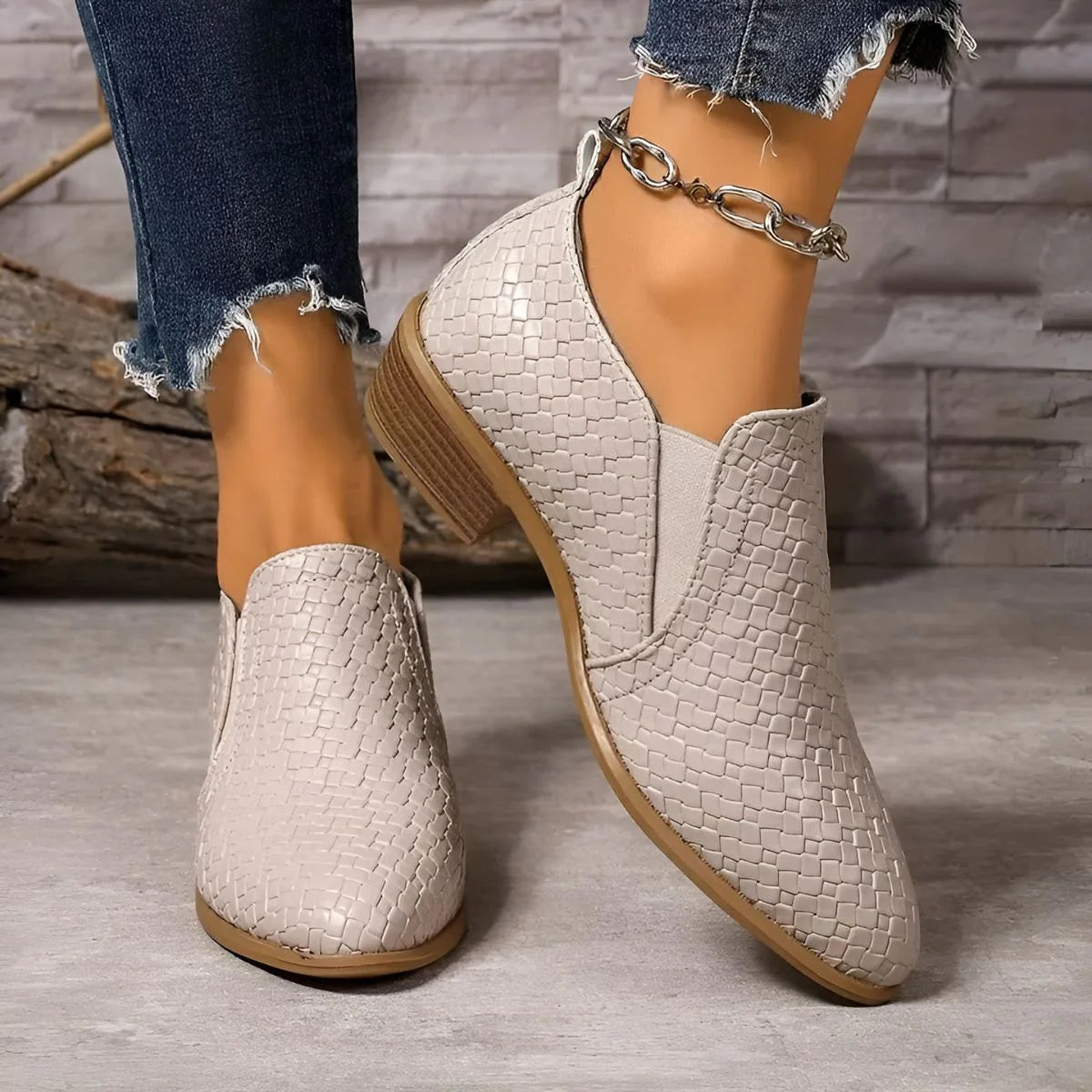 Chaussures Oxford en cuir