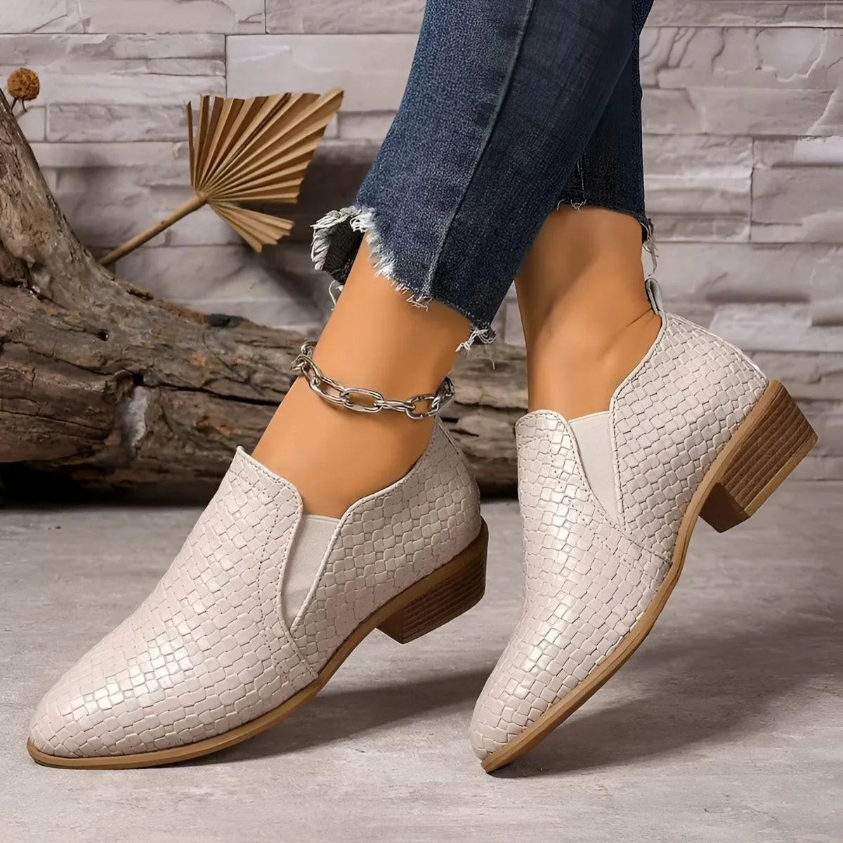 Chaussures Oxford en cuir