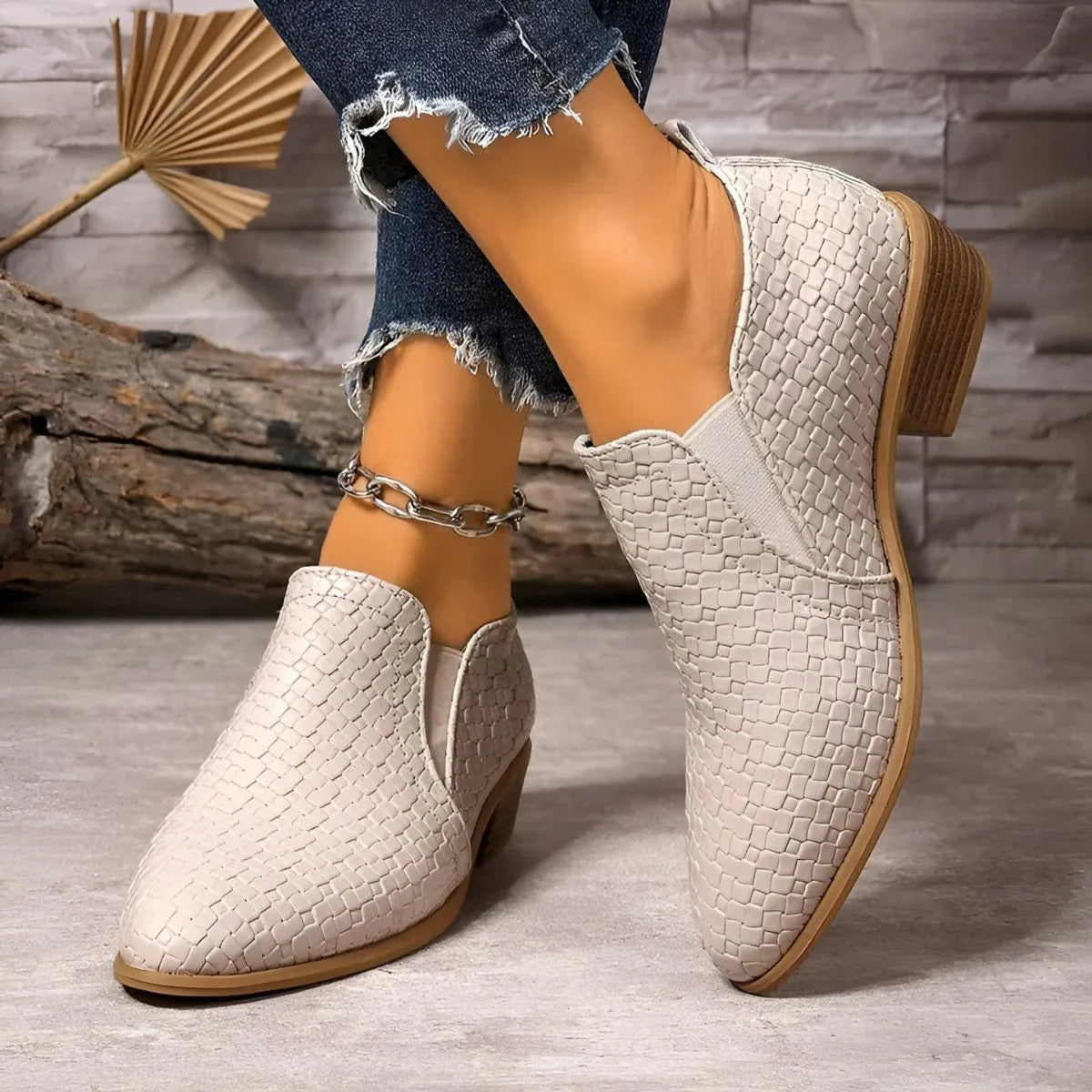 Chaussures Oxford en cuir
