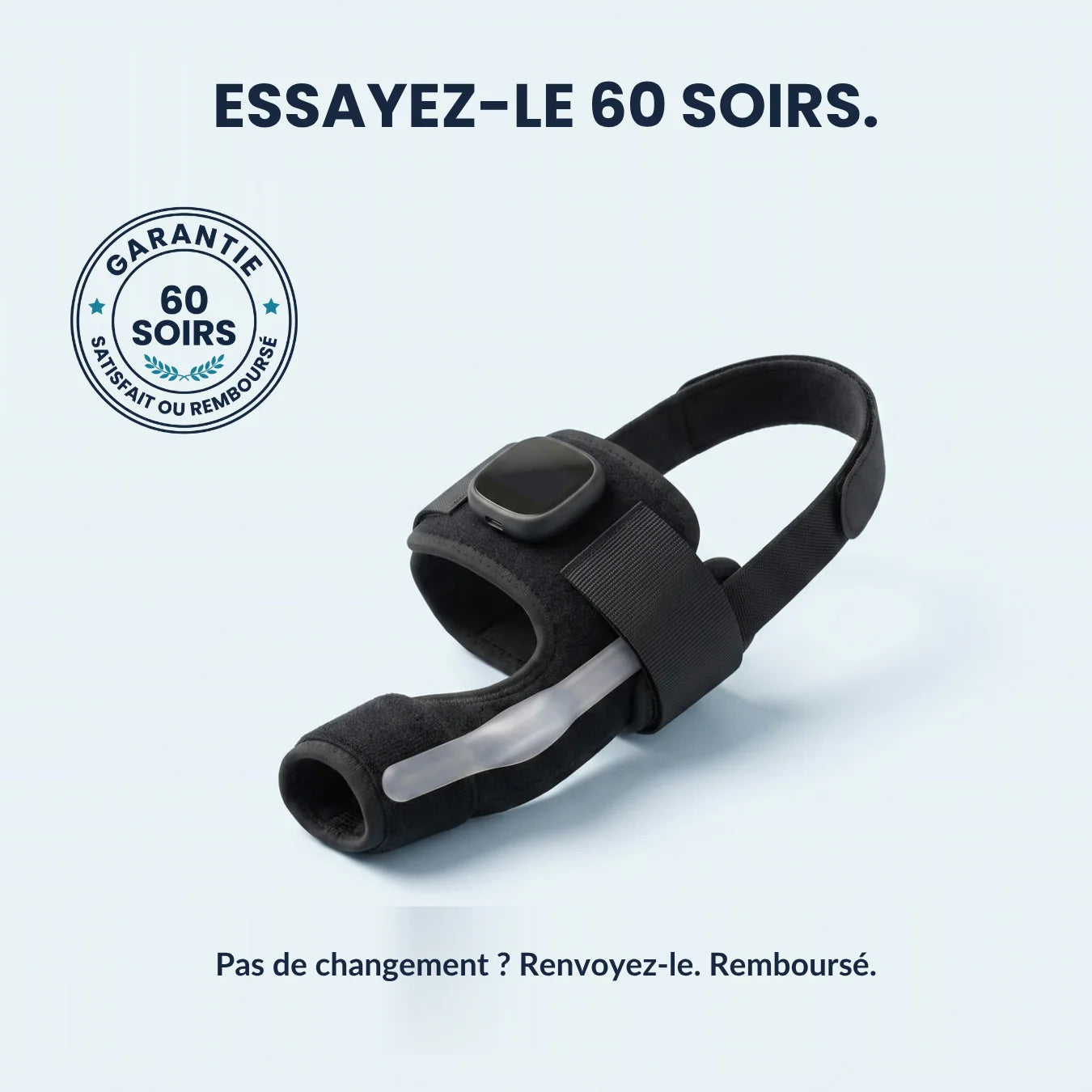 Correcteur d’orteil avec stimulation douce