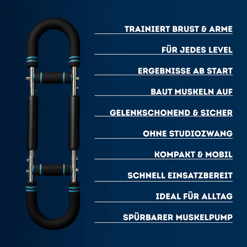 Trainingsgerät mit Widerstand für Oberkörper