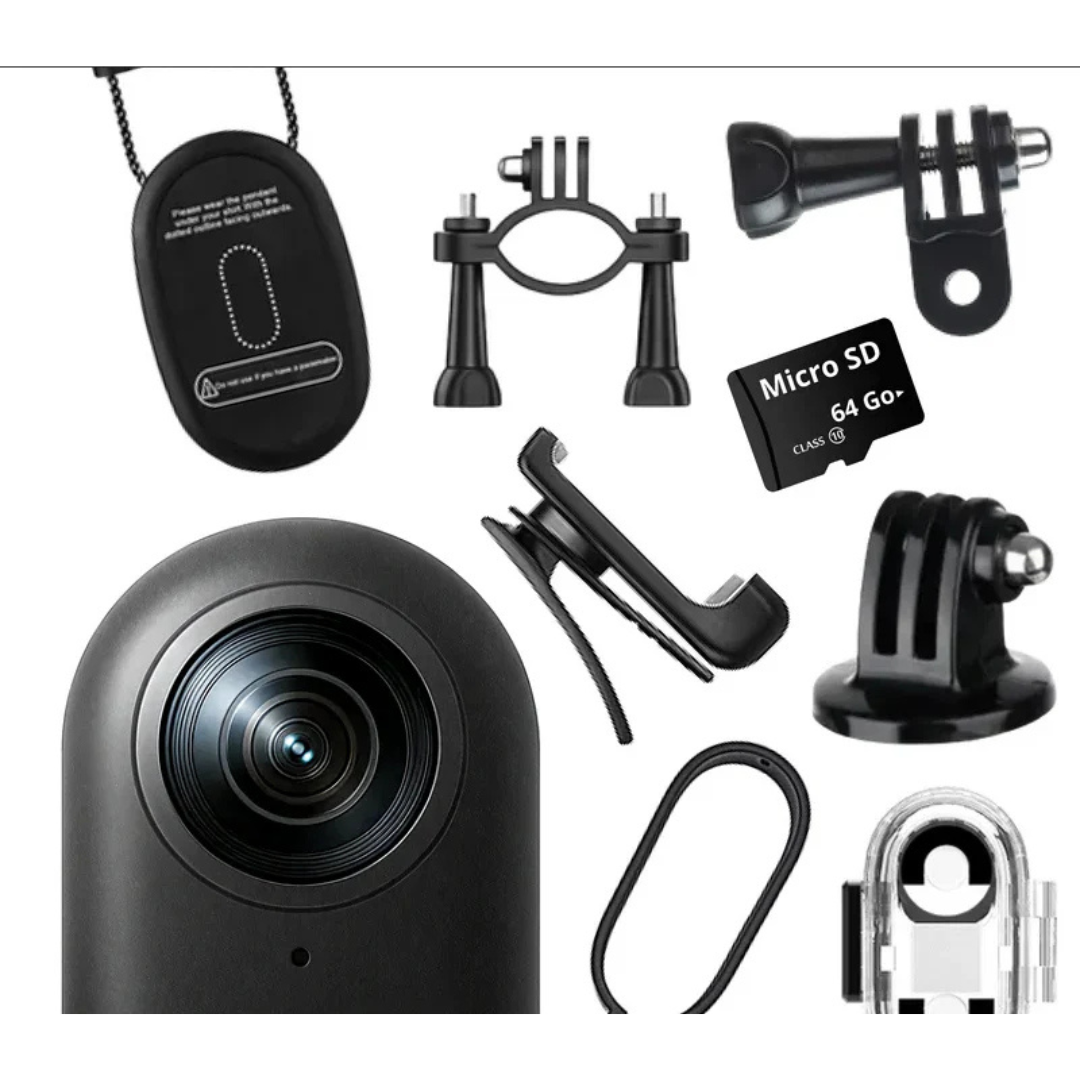 Mini Caméra Portable POV avec Transfert Vidéo Instantané