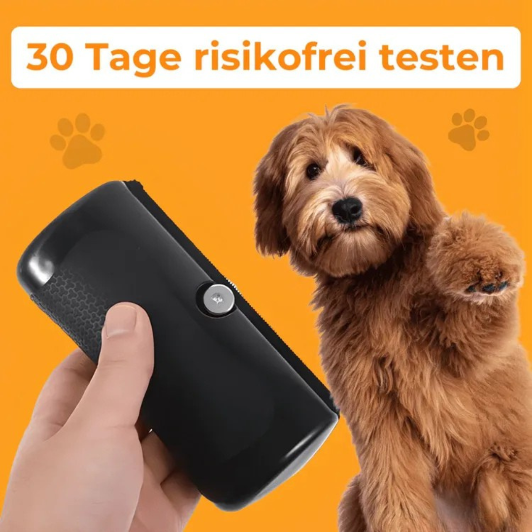 Selbstreinigende Bürste für Tiere