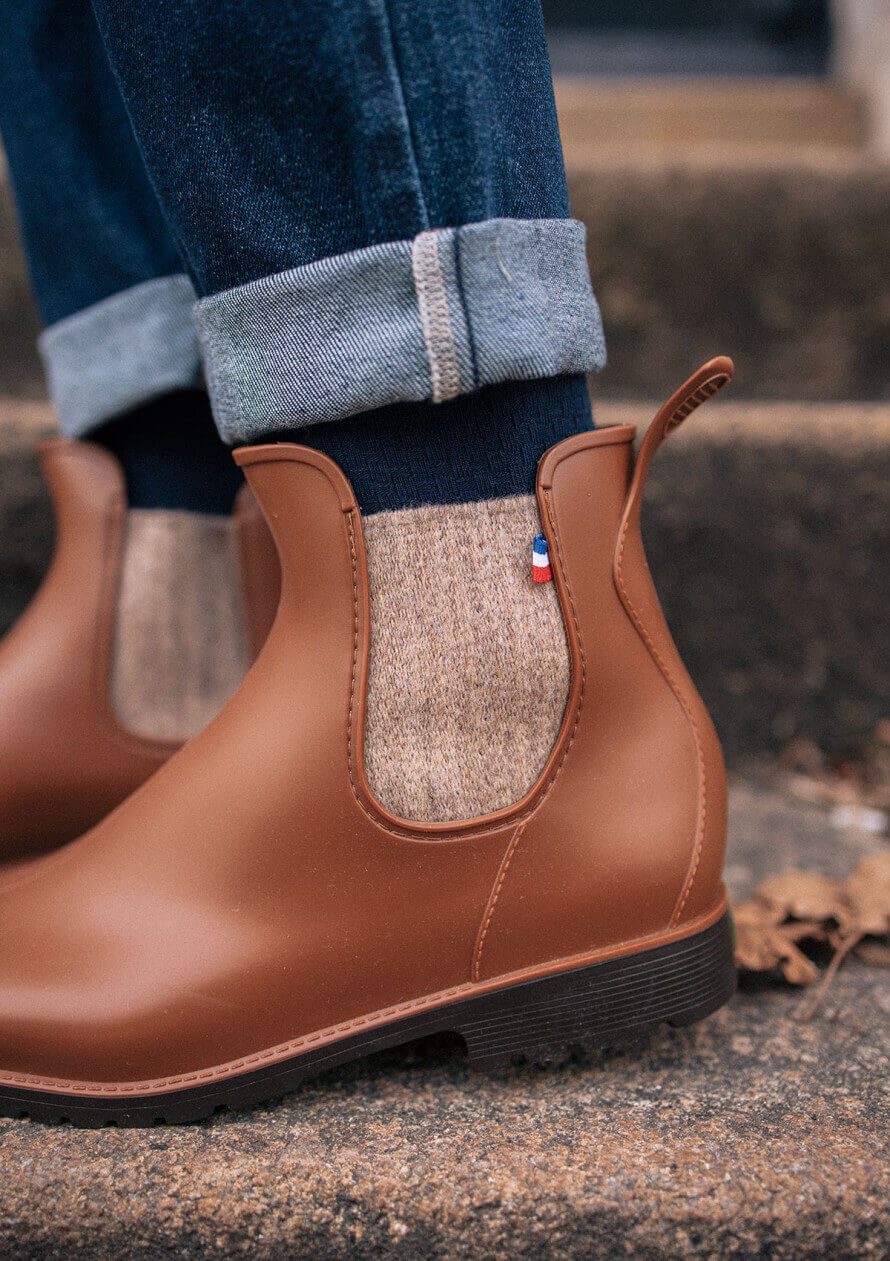 Bottes Chelsea Noires Imperméables