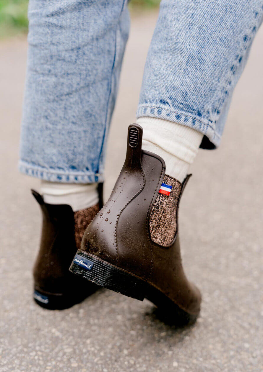 Bottes Chelsea Noires Imperméables