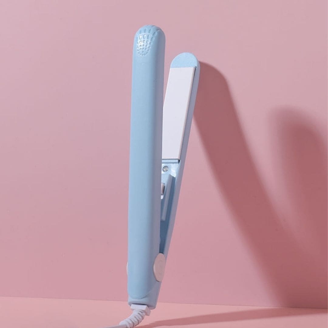2-in-1-Mini-Glätteisen und Lockenstab