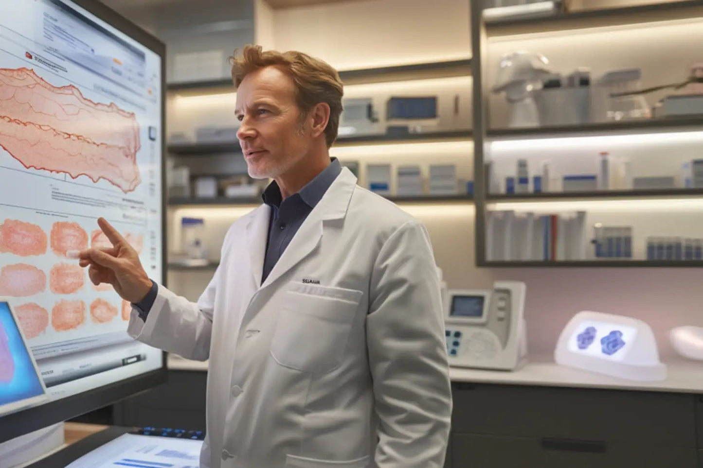 Appareil de massage raffermissant pour les yeux et les poches