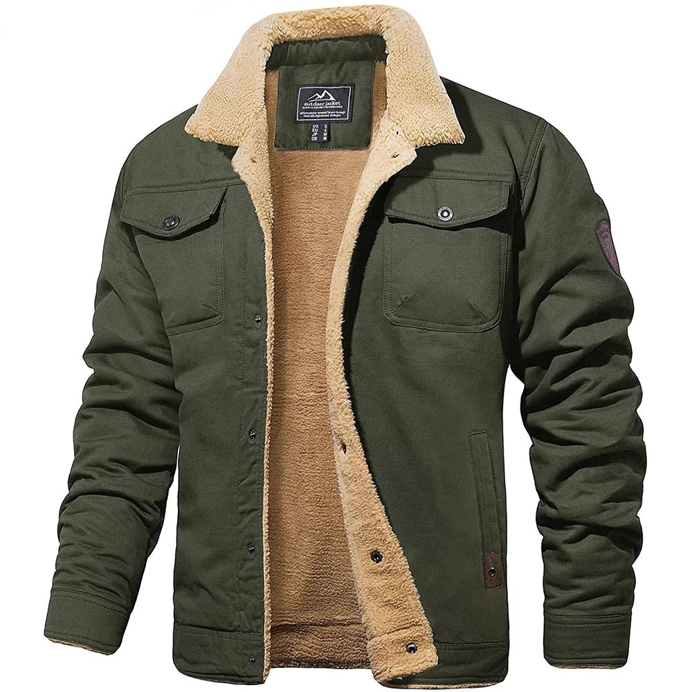 Veste Bomber Doublée Homme