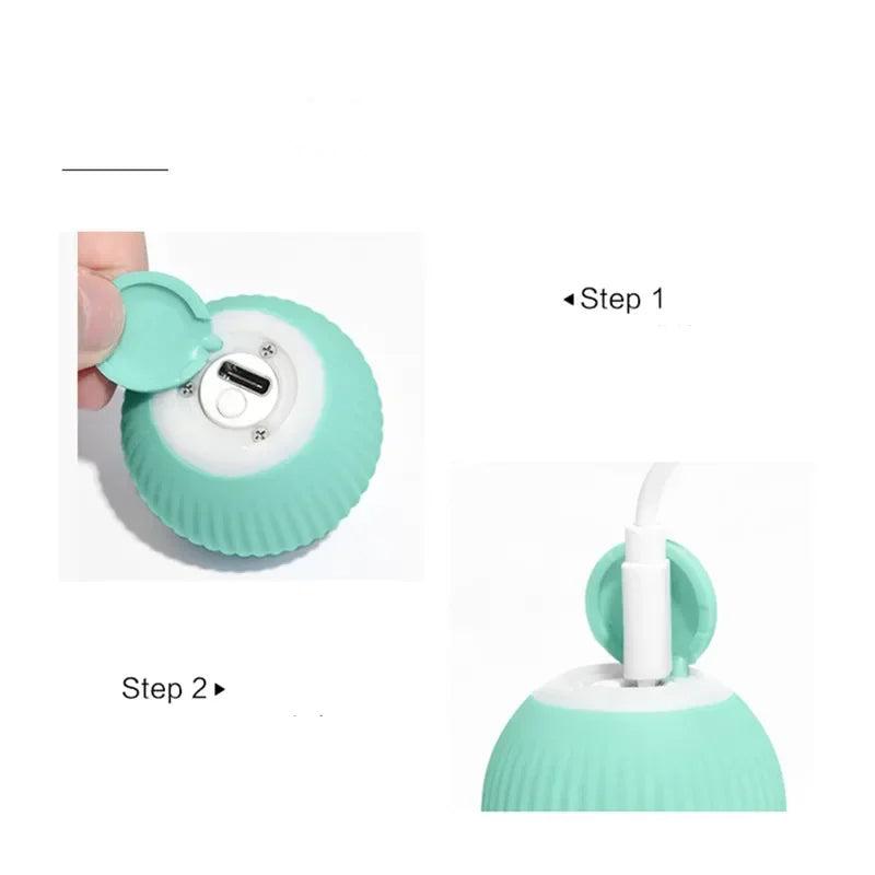 Balle de jeu interactive pour chat