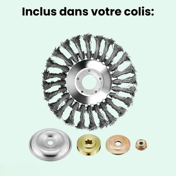 OGO PRO – Coupe-bordures indestructible en acier