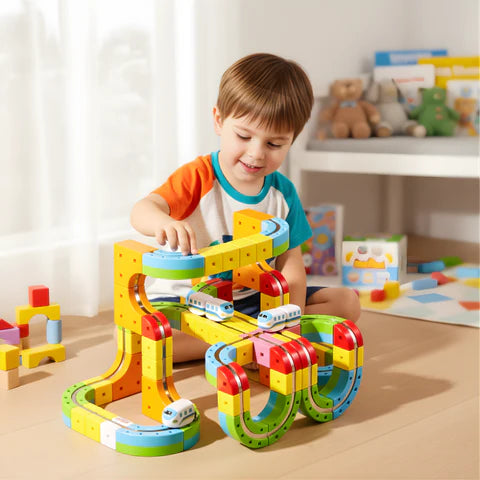 Circuit Train Spatial pour Enfants
