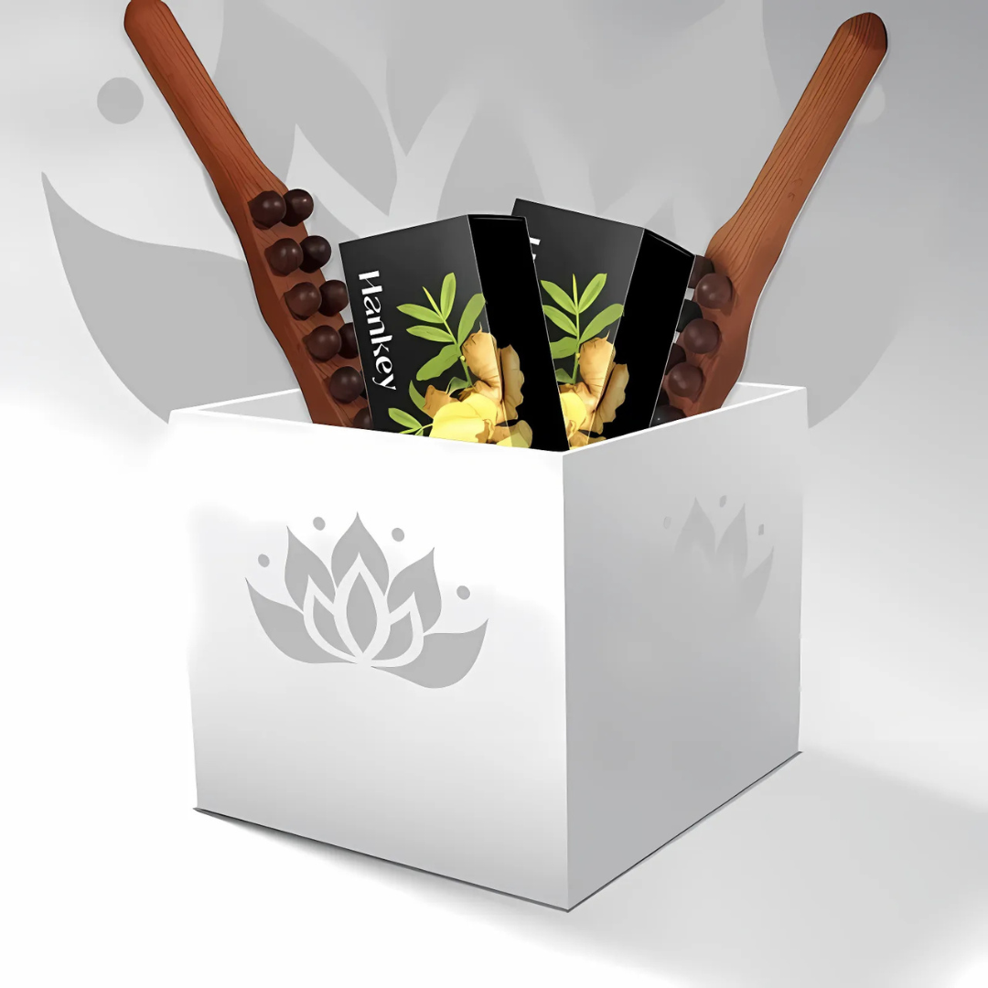 Holzstab zur Gua-Sha-Therapie