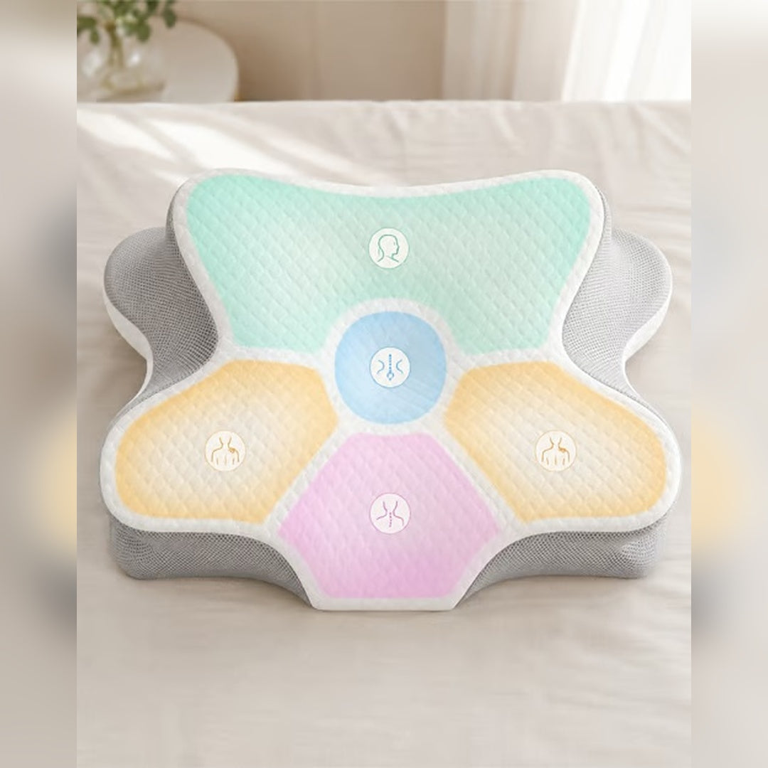 Ergonomisches Nackenkissen mit Formgedächtnis