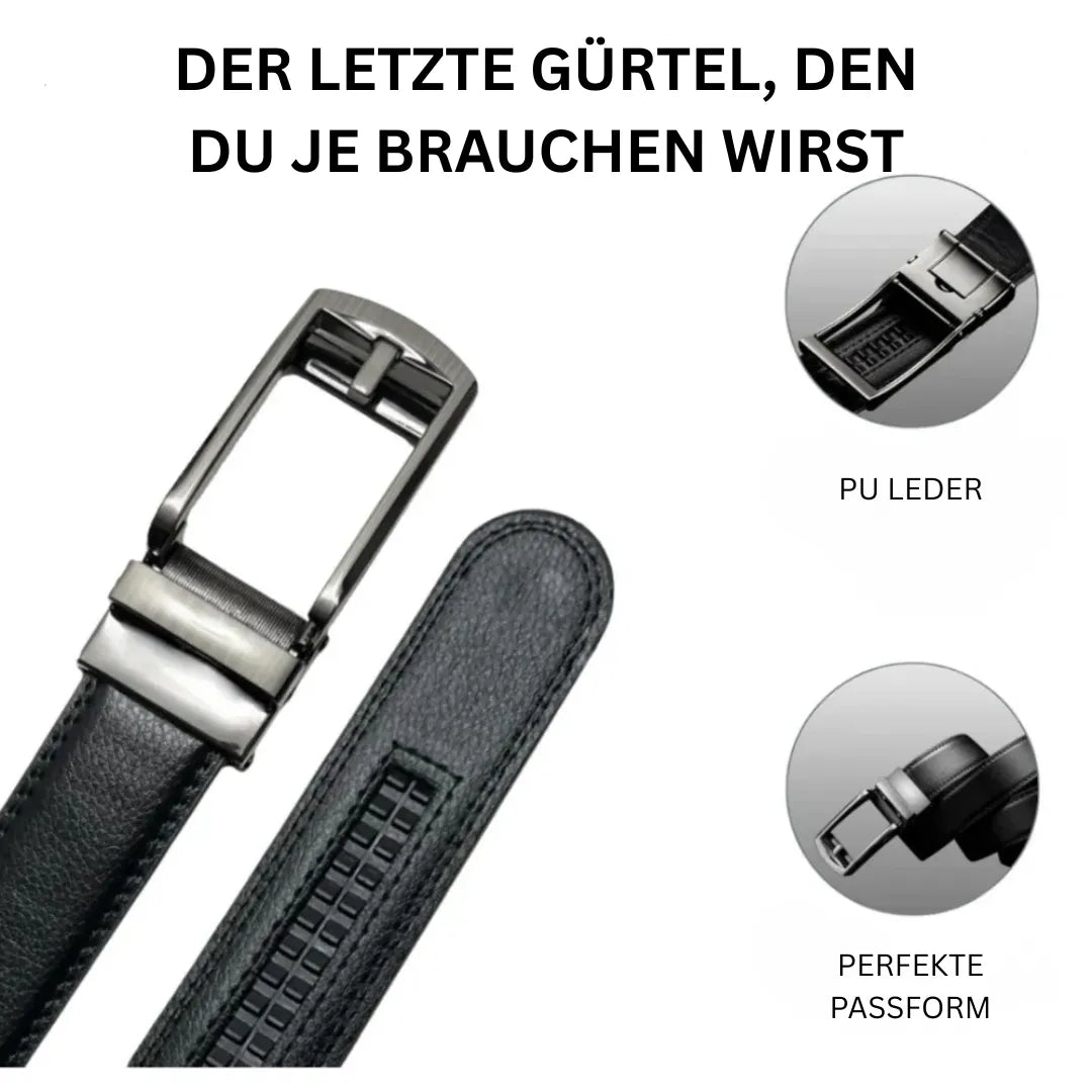 Eleganter Automatik-Gürtel aus Leder