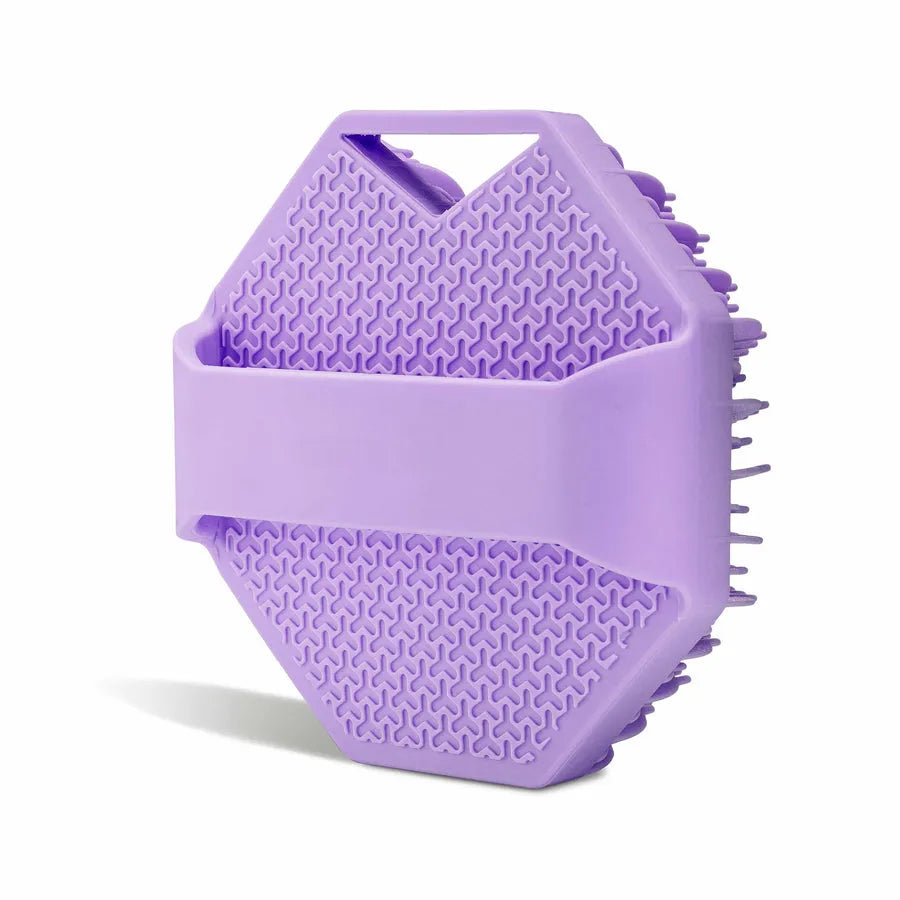 Brosse exfoliante en silicone