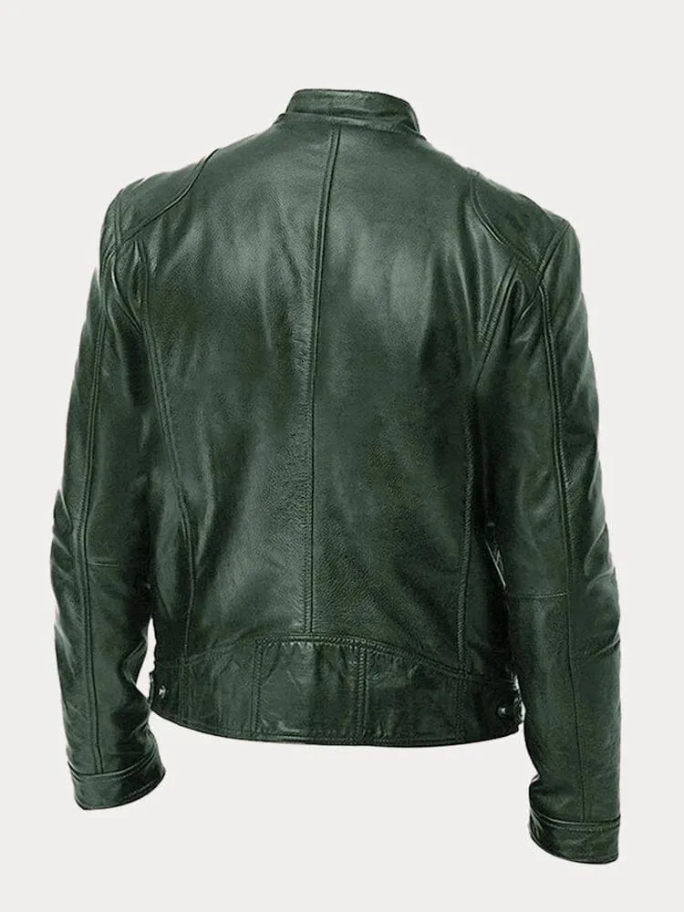 James | Stilvolle Lederjacke
