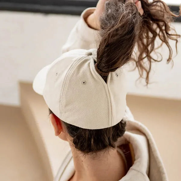 Casquette pour chignon ou queue-de-cheval haute