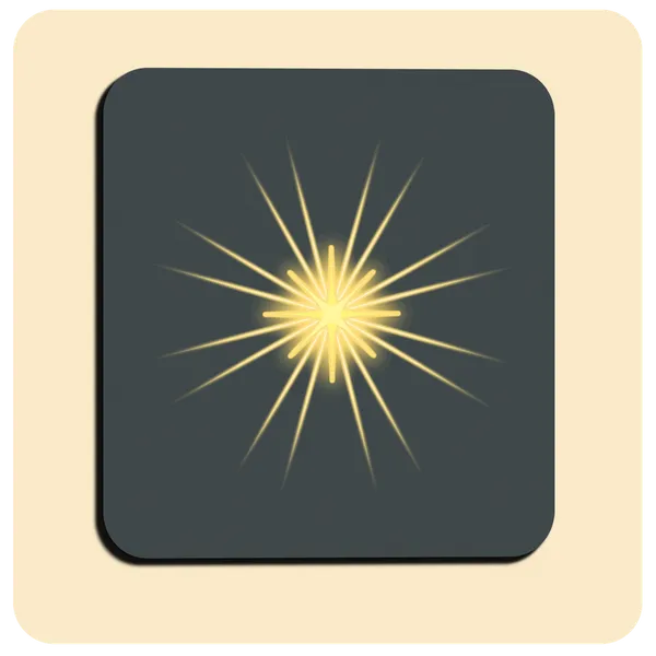 Dessous de verre lumineux