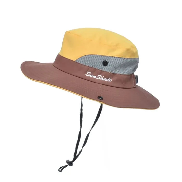 Chapeau de soleil pliable