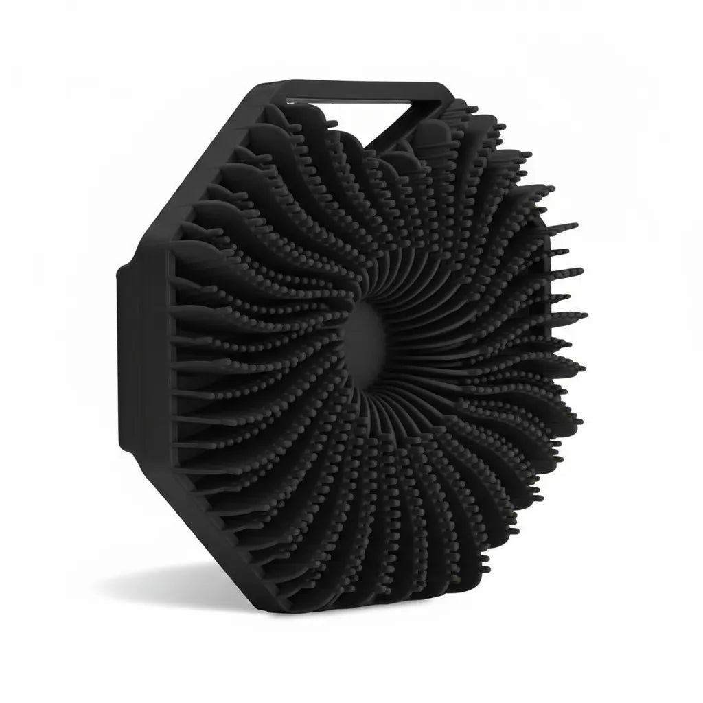 Brosse exfoliante en silicone