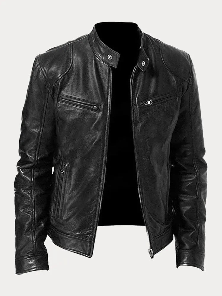 James | Stilvolle Lederjacke