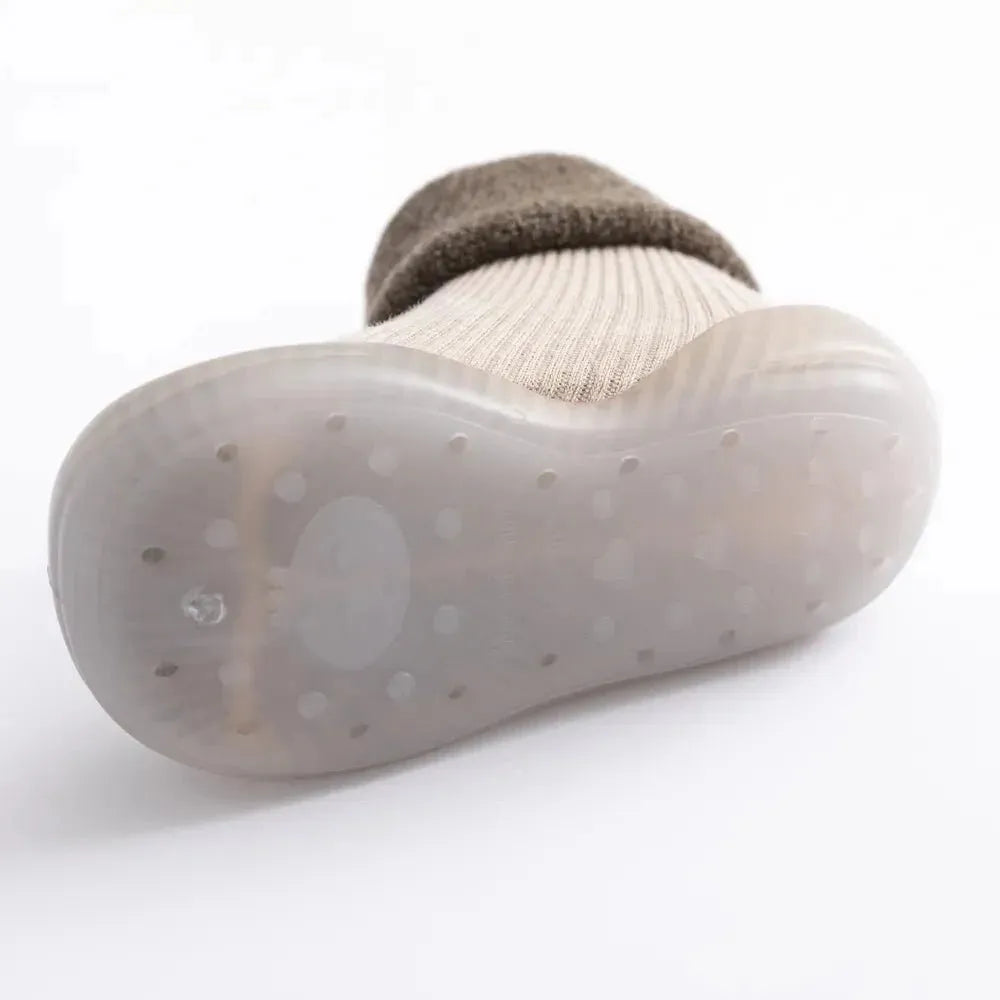 Chaussons bébé en coton épais