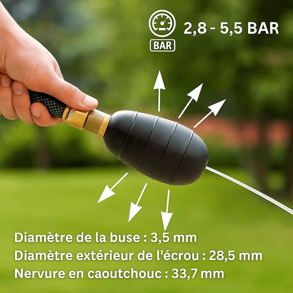 Déboucheur Haute Pression pour Canalisations