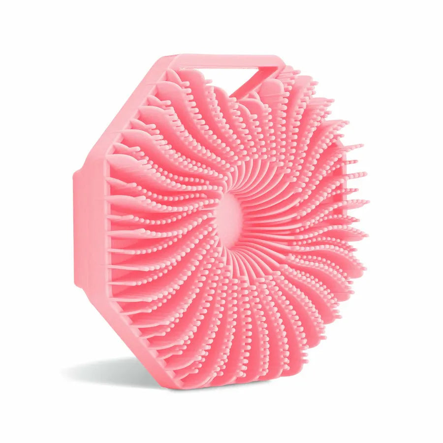 Brosse exfoliante en silicone