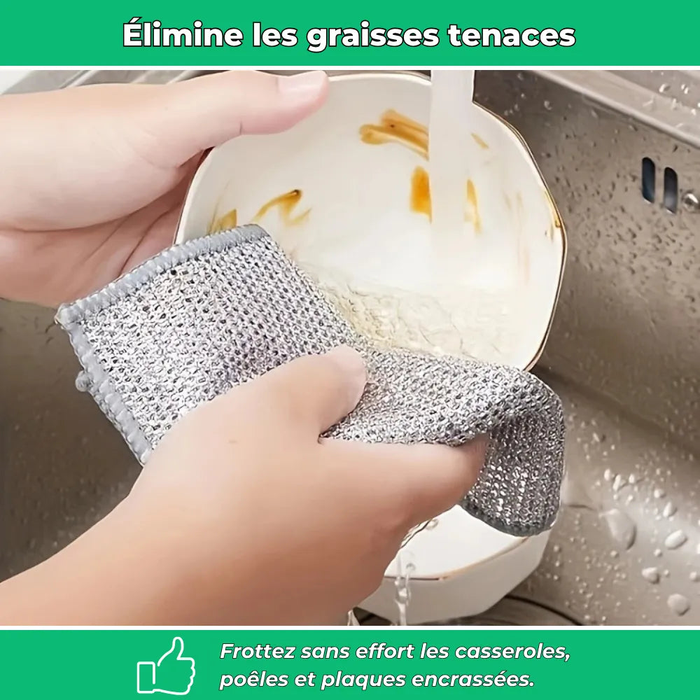 Chiffons récurrants inox
