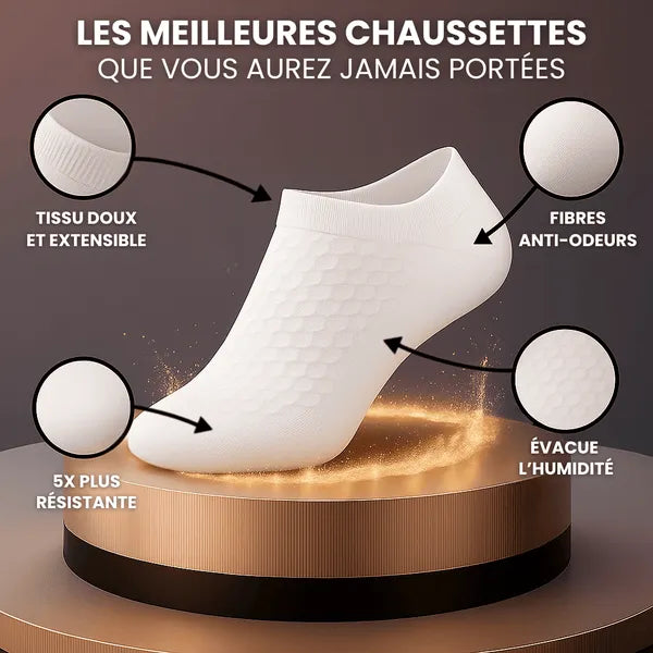 Chaussettes basses en bambou