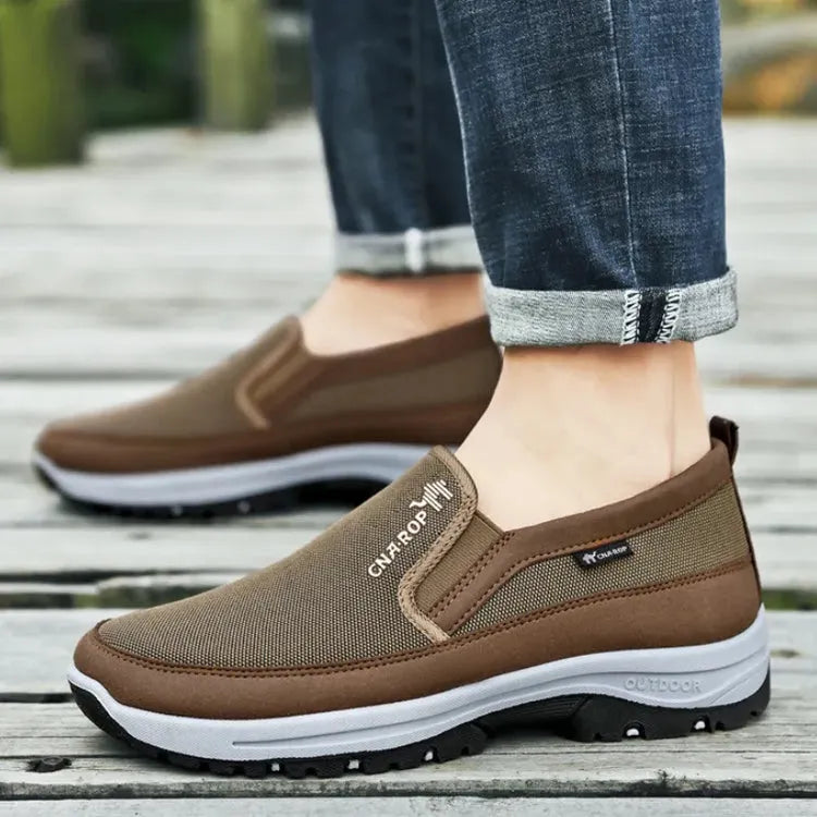 Chaussures de marche homme à confort orthopédique