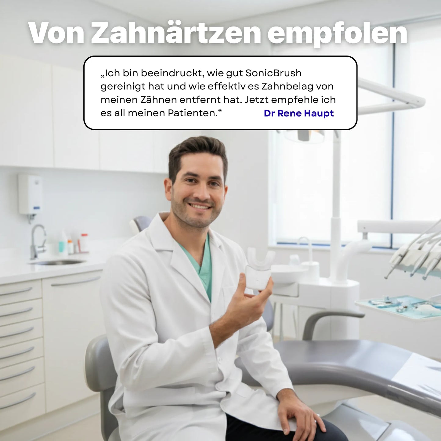 Automatische Schallzahnbürste