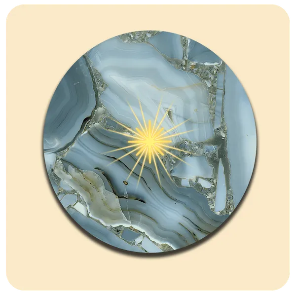 Dessous de verre lumineux