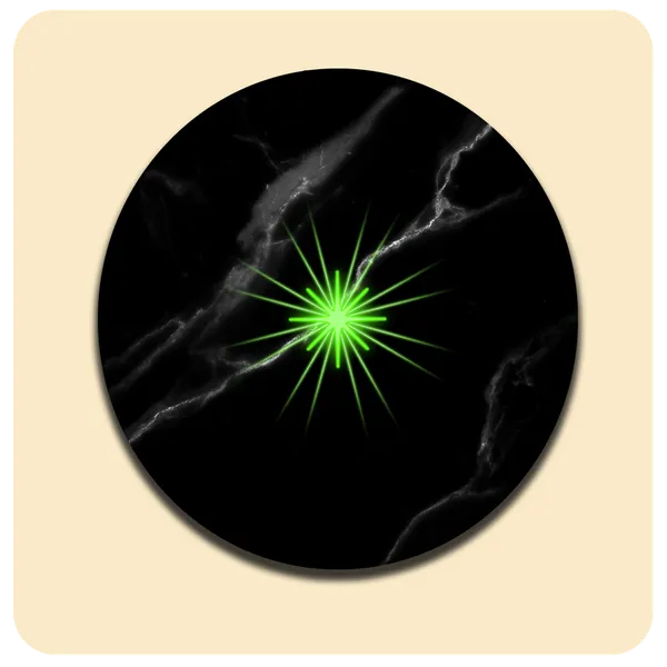 Dessous de verre lumineux