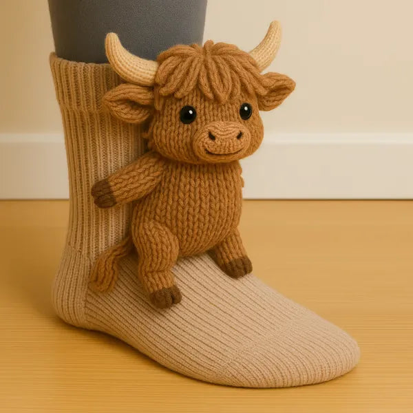 Chaussettes câlines animales