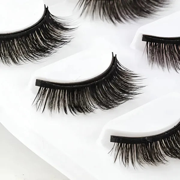 Faux cils magnétiques sans colle – Pose facile et tenue parfaite