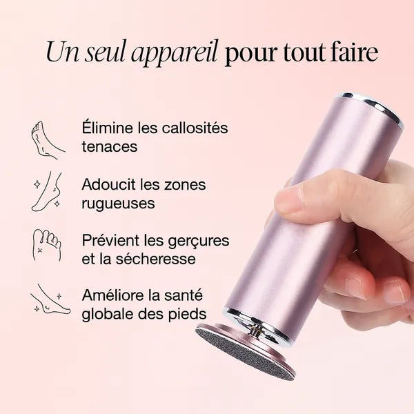 Râpe électrique pieds